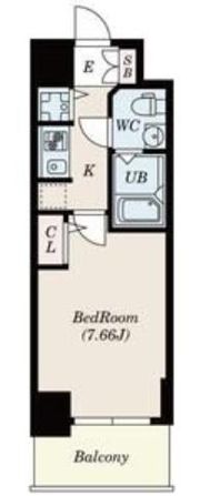 S-RESIDENCE神戸磯上通の間取り画像