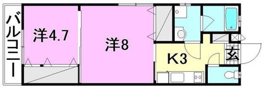 プレアマール・KIKU 西棟の間取り画像