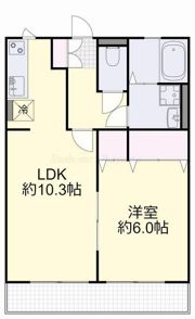メゾン辰巳の間取り画像