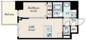 S-RESIDENCE福島diverseの間取り画像