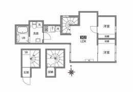 アネックスお花茶屋の間取り画像