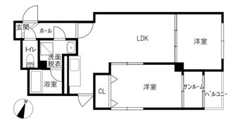 CASAヴェルデの間取り画像