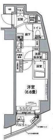 アイル両国参番館の間取り画像