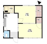 コーポナカツエの間取り画像