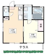 第二吉野荘の間取り画像