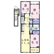 エリオスの間取り画像