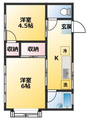 ベルゾーネ御殿山（ゴテンヤマ）の間取り画像