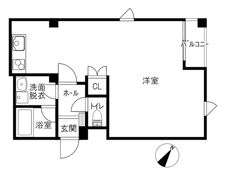 ライフイン225の間取り画像