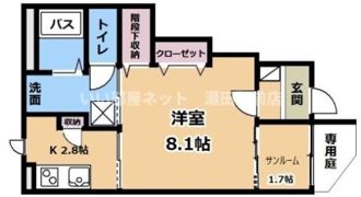 WAVE－KⅤの間取り画像