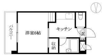 サウンドピア松山1の間取り画像