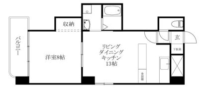 アークレジデンス歩行町の間取り画像