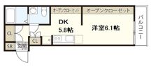COLLINA隅の浜の間取り画像