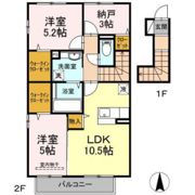 エスペランサ平野 αの間取り画像