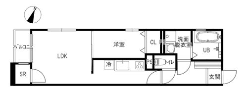 スペランツァ旭町の間取り画像