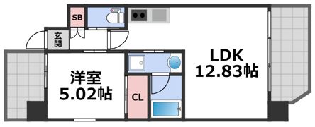 プレジオ森之宮の間取り画像