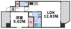 プレジオ森之宮の間取り画像