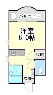カサイマンションの間取り画像
