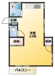 山惣マンションの間取り画像