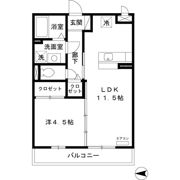 ビアンコ光が丘の間取り画像