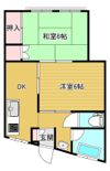 ヴィラ春日の間取り画像