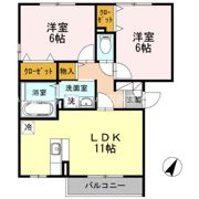 フローラルの間取り画像