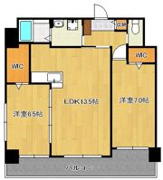 クレスト西小倉の間取り画像