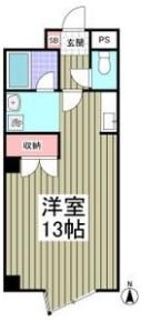 キュウブEX三俣の間取り画像