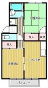コーポソルトの間取り画像