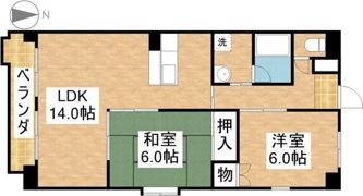 メゾン西山の間取り画像