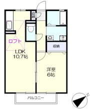 コンフォート21の間取り画像