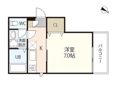 REGALEST87g草津東の間取り画像