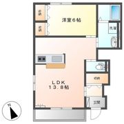ラ・パッセ・デラ・メンテの間取り画像