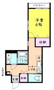 グラッドメゾン FUJIの間取り画像