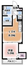 ラモーナ野里町の間取り画像
