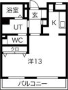 向陽町レジデンスの間取り画像