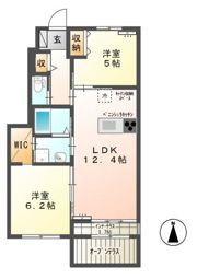 ドマーニⅢの間取り画像