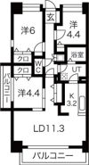 ドエル印場の間取り画像