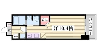 ラウェゾン湊川公園の間取り画像