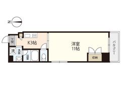 COMFORT庚午の間取り画像