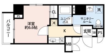 ステージファースト水道橋の間取り画像