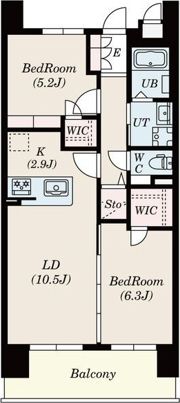 S-RESIDENCE茶屋ヶ坂Eastの間取り画像