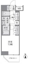 Brillia ist 上野御徒町の間取り画像