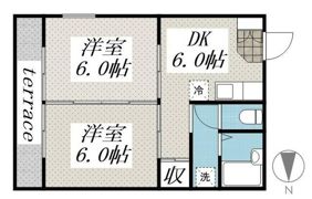 エクセレントひばりが丘Bの間取り画像