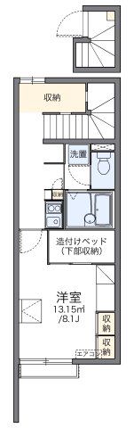 レオパレスアイランドの間取り画像