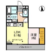 アッシュルームの間取り画像