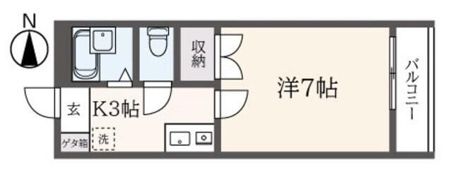 メゾンプライム富士見ヶ丘の間取り画像