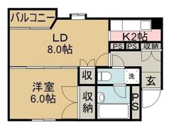 エルム20の間取り画像