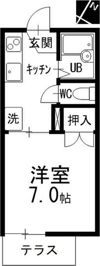ヴィラ四谷の間取り画像