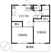 エフェクト物見の間取り画像