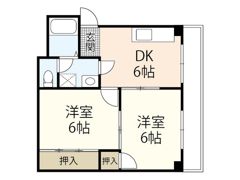 ひがきビルの間取り画像